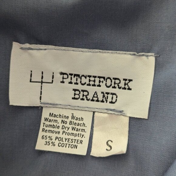 Pitchfork Brand button up blouse - Picture 2 of 6